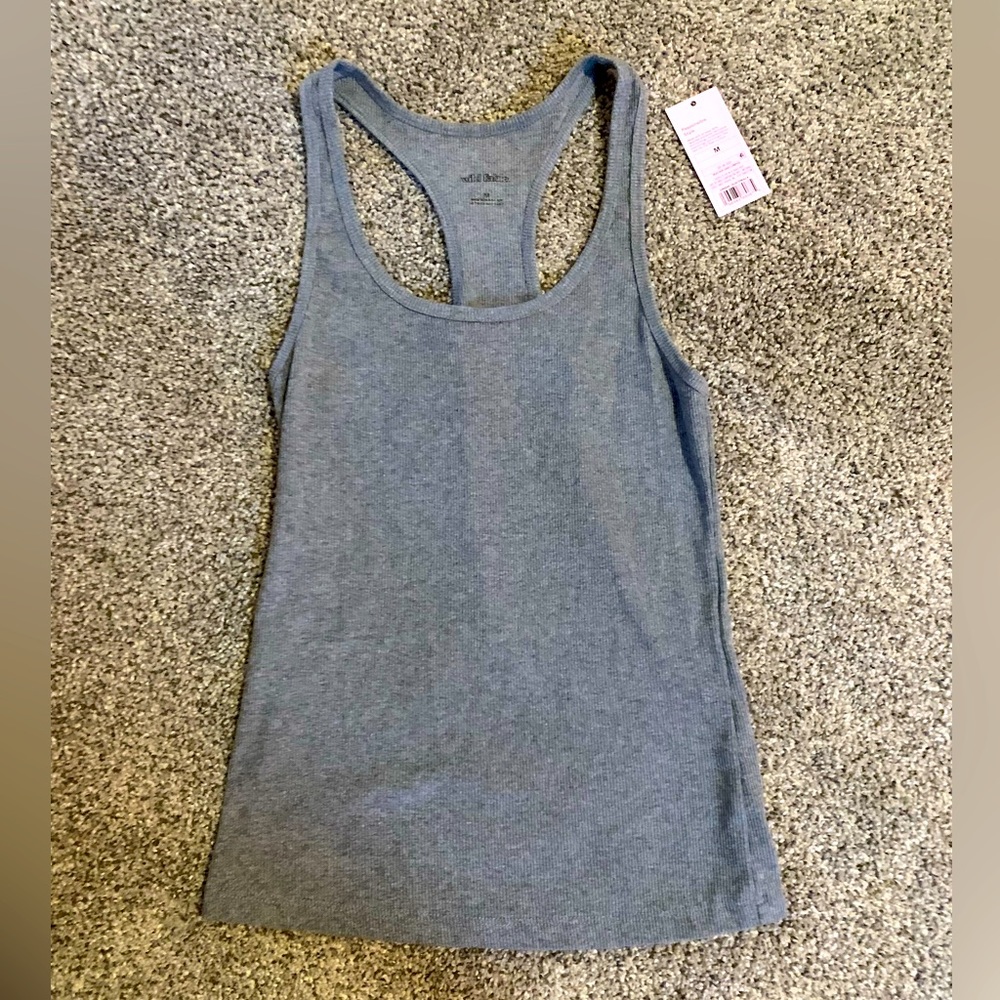 Grey super simple tank top. Size (medium). Target with tag.